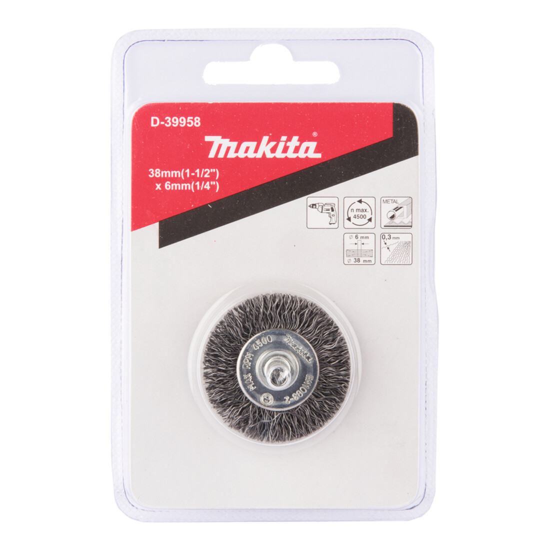 Makita ronde borstel
