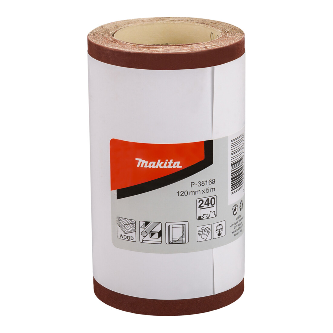 Makita Rotolo carta abrasiva 120mm
