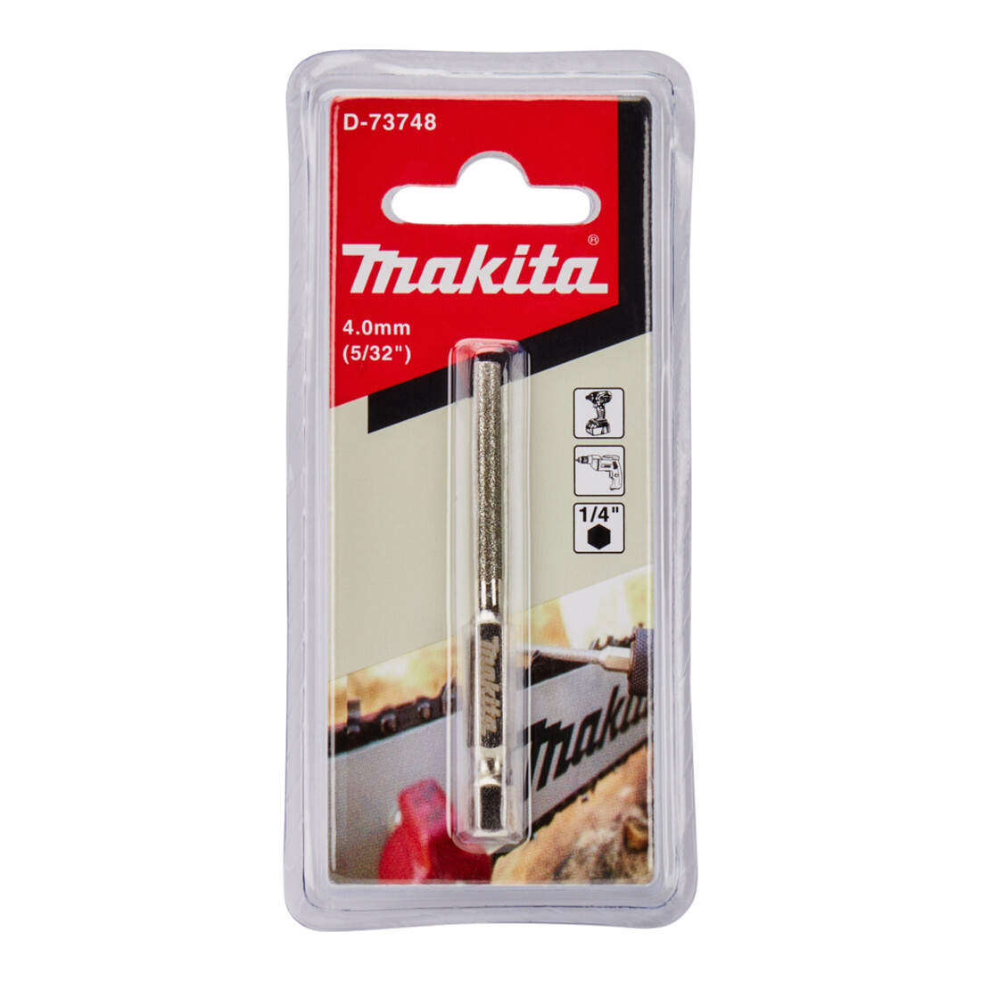 Makita Rundfeile 4,0mm 1/4"