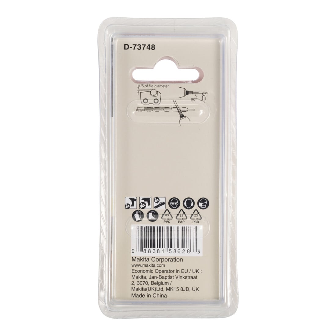 Makita Rundfeile 4,0mm 1/4"