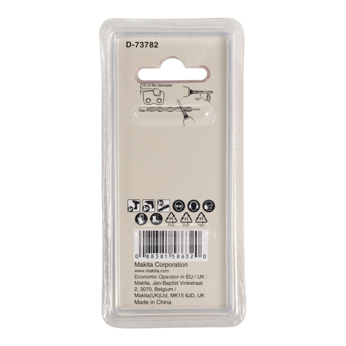 Makita Rundfeile 5,5mm 1/4"