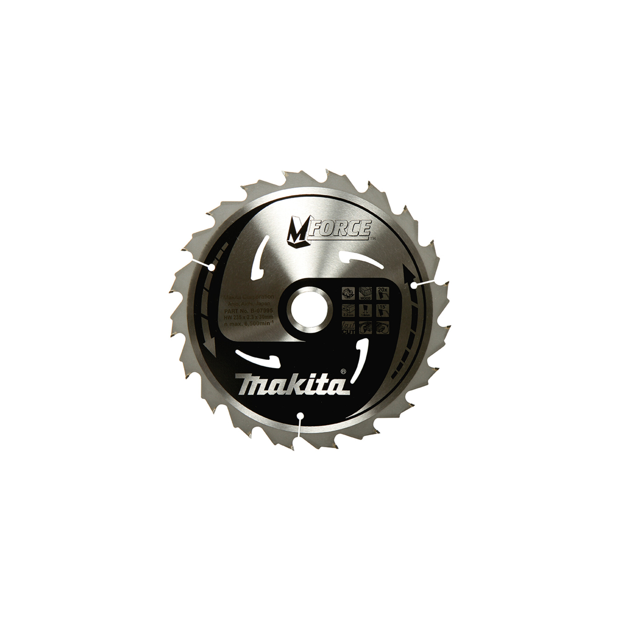 Makita Sägebblatt M-FORCE 170x30x24Z