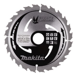 Makita Sägebblatt M-FORCE 185x30x24Z