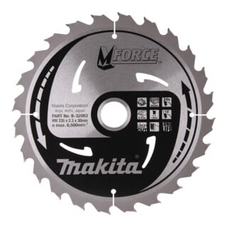 Makita Sägebblatt M-FORCE 235x30x24Z