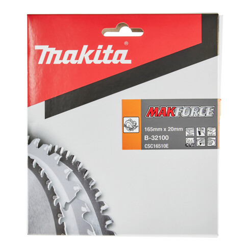 Makita Sägebblatt MAKFORCE 165x20x10Z