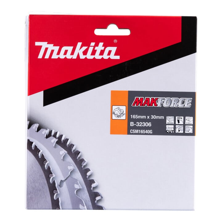 Makita Sägebblatt MAKFORCE 165x30x40Z