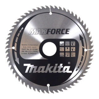 Makita Sägebblatt MAKFORCE 190x30x60Z