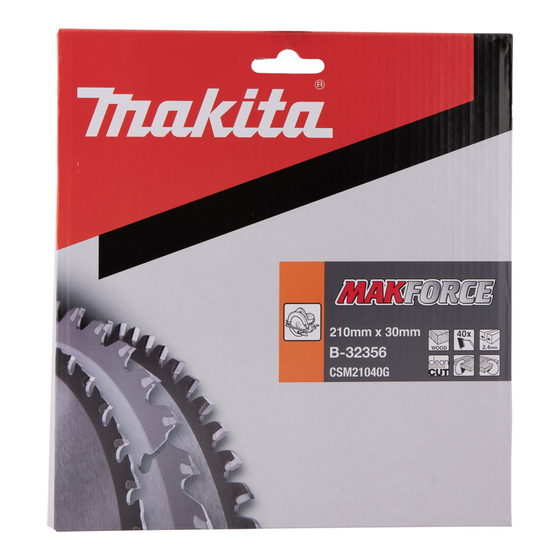 Makita Sägebblatt MAKFORCE 210x30x40Z