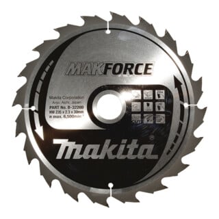 Makita Sägebblatt MAKFORCE 235x30x20Z