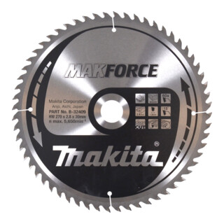 Makita Sägebblatt MAKFORCE 270x30x60Z