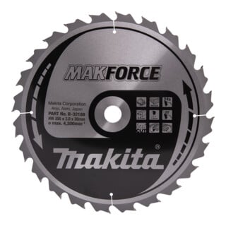 Makita Sägebblatt MAKFORCE 355x30x24Z