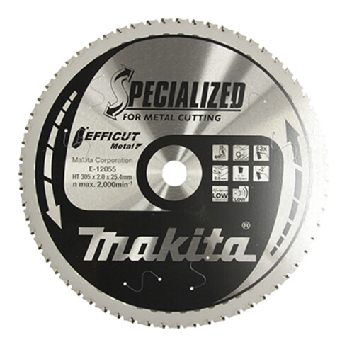 Makita Sägeblatt 305x2,0x25,4 mm, 63Z EFFICUT Metall