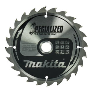 Makita Sägeblatt SPECIALIZED 165x20x24Z