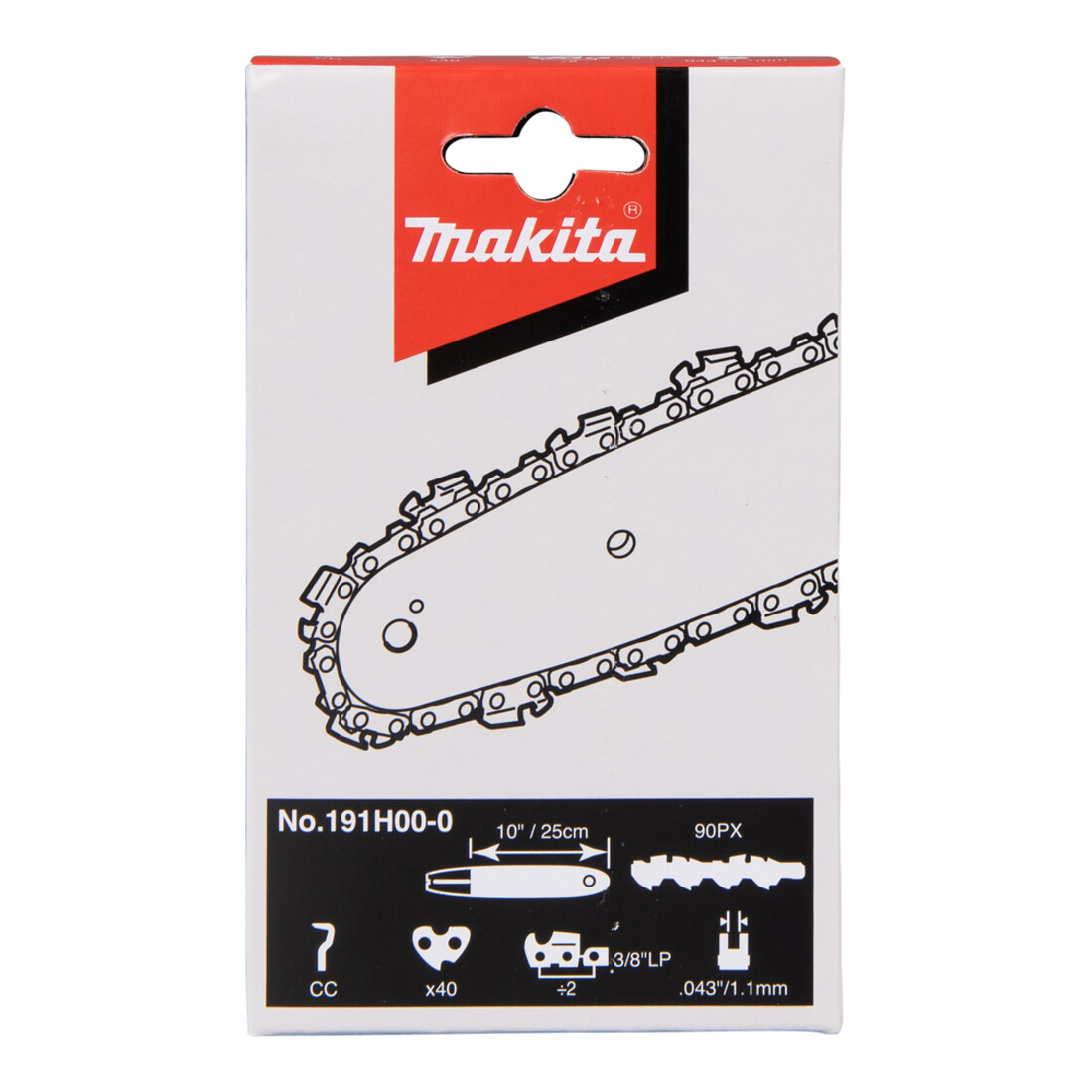 Makita Sägekette 25cm 1,1mm 3/8" HM