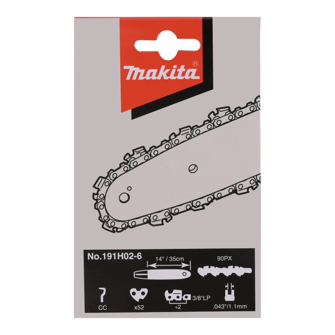 Makita Sägekette 35cm 1,1mm 3/8" HM