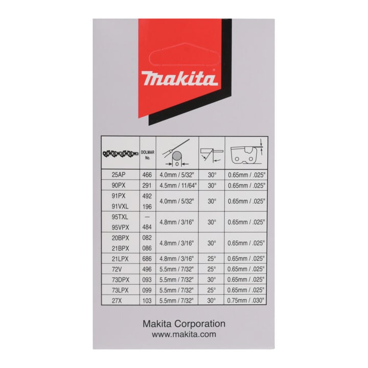 Makita Sägekette 38cm 1,3mm .325" HM