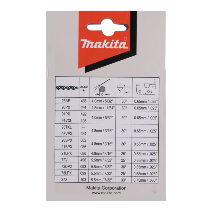 Makita Sägekette 40cm 1,1mm 3/8" HM