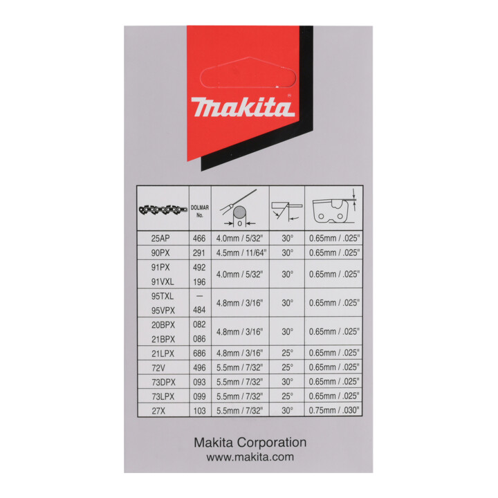 Makita Sägekette 45cm 1,1mm 70T