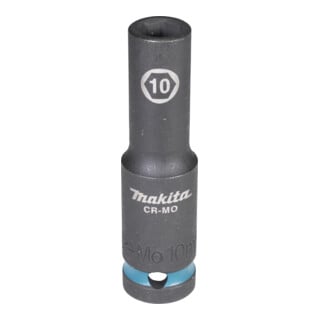 Makita Schlagnuss 1/2", SW10, lang, Impact Black