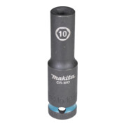 Makita Schlagnuss 1/2", SW10, lang, Impact Black