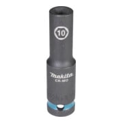 Makita Schlagnuss 1/2", SW10, lang, Impact Black