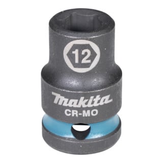 Makita Schlagnuss 1/2", SW12, kurz, Impact Black