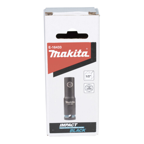 Makita Schlagnuss 1/2", SW12, lang, Impact Black