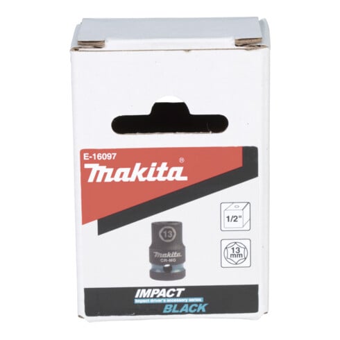 Makita Schlagnuss 1/2", SW13, kurz, Impact Black