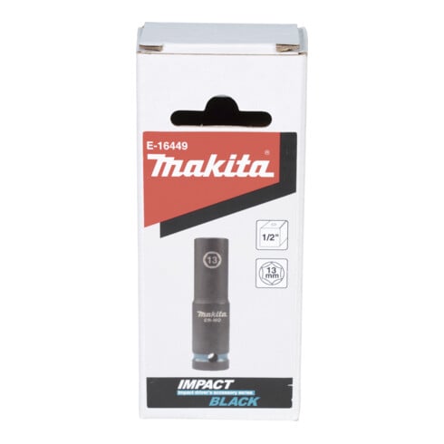 Makita Schlagnuss 1/2", SW13, lang, Impact Black