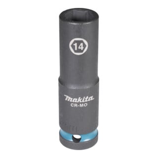 Makita Schlagnuss 1/2", SW14, lang, Impact Black