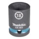 Makita Schlagnuss  1/2", SW18, kurz, Impact Black-1