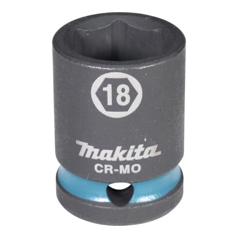 Makita Schlagnuss  1/2", SW18, kurz, Impact Black