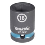 Makita Schlagnuss  1/2", SW18, kurz, Impact Black