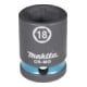 Makita Schlagnuss  1/2", SW18, kurz, Impact Black-1
