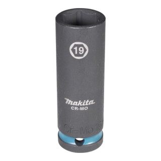 Makita Schlagnuss 1/2", SW19, lang, Impact Black