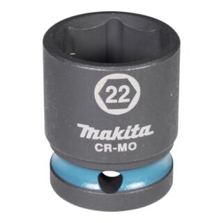 Makita Schlagnuss 1/2", SW22, kurz, Impact Black