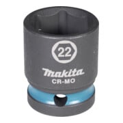 Makita Schlagnuss 1/2", SW22, kurz, Impact Black