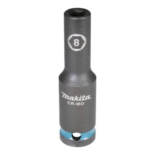 Makita Schlagnuss 1/2", SW8, lang, Impact Black