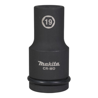 Makita Schlagnuss 3/4", SW19, 90 mm, inkl. O-Ring und Stift, CR-MO