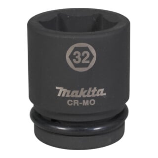 Makita Schlagnuss 3/4", SW32, 57 mm, inkl. O-Ring und Stift, CR-MO