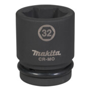 Makita Schlagnuss 3/4", SW32, 57 mm, inkl. O-Ring und Stift, CR-MO