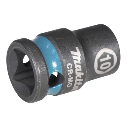 Makita Schlagnuss 3/8", SW10, kurz, Impact Black