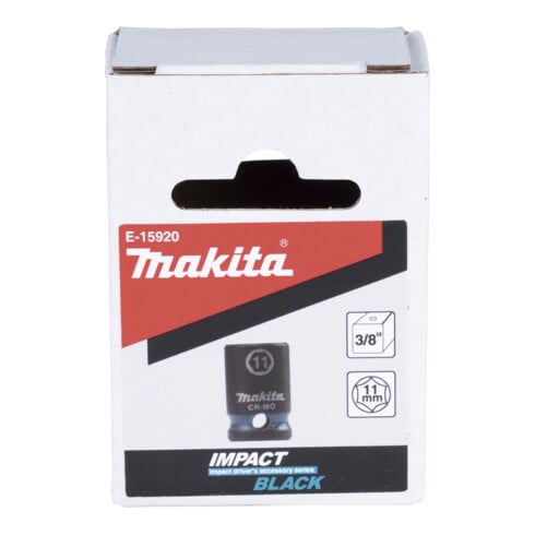 Makita Schlagnuss 3/8", SW11, kurz, Impact Black