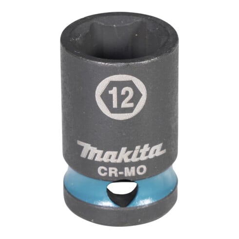 Makita Schlagnuss 3/8", SW12, kurz, Impact Black