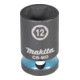 Makita Schlagnuss 3/8", SW12, kurz, Impact Black
