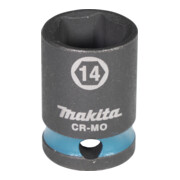 Makita Schlagnuss 3/8", SW14, kurz, Impact Black