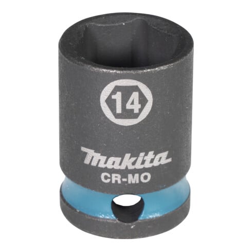 Makita Schlagnuss 3/8", SW14, kurz, Impact Black