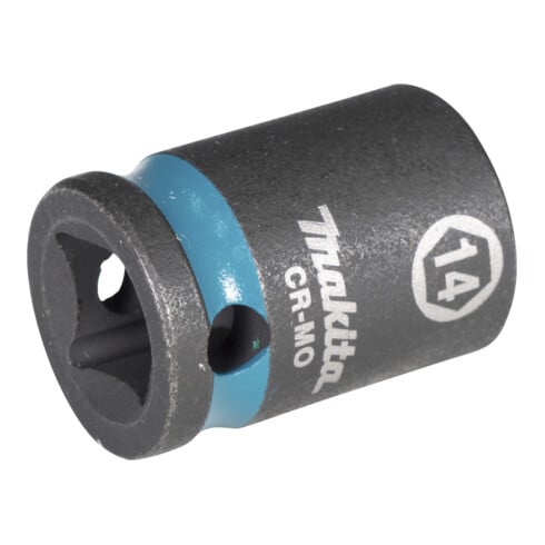 Makita Schlagnuss 3/8", SW14, kurz, Impact Black