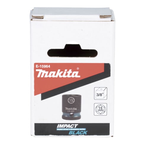 Makita Schlagnuss 3/8", SW15, kurz, Impact Black