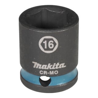 Makita Schlagnuss 3/8", SW16, kurz, Impact Black